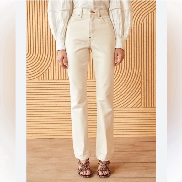 Ulla Johnson The Agnes Jean - Cowrie Wash size 28 - Picture 1 of 3
